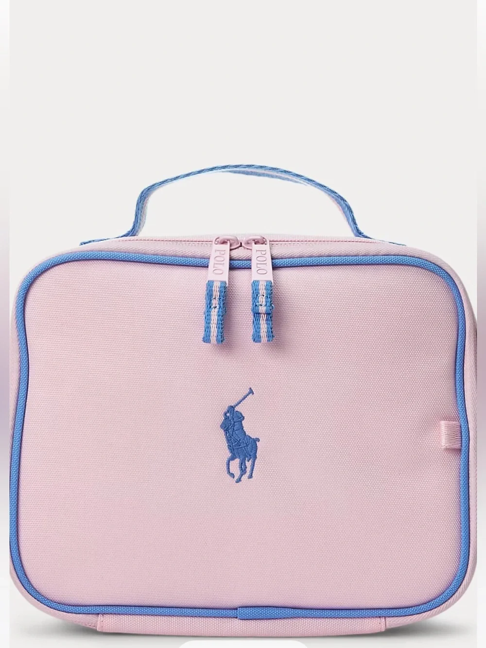 Ralph Lauren Kids Carmel Pink Backpack & Lunch Tote Set